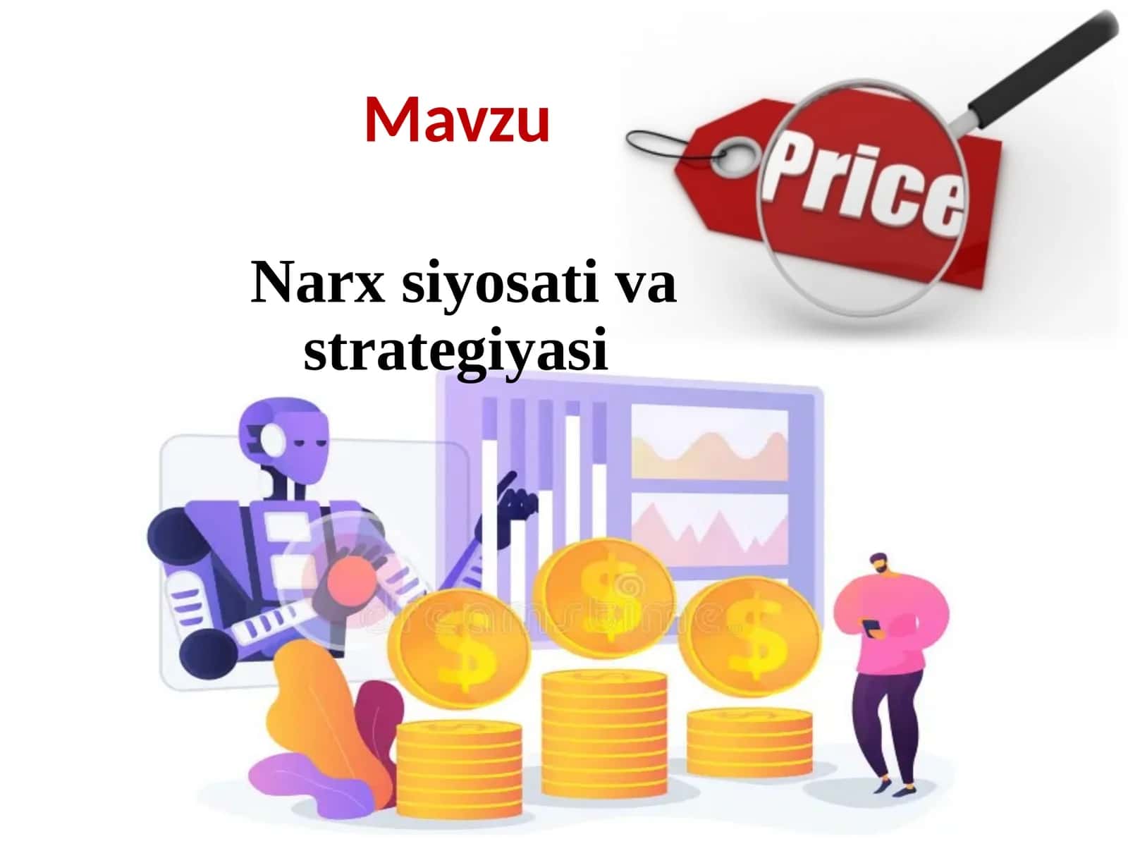 Narx siyosati va strategiyasi