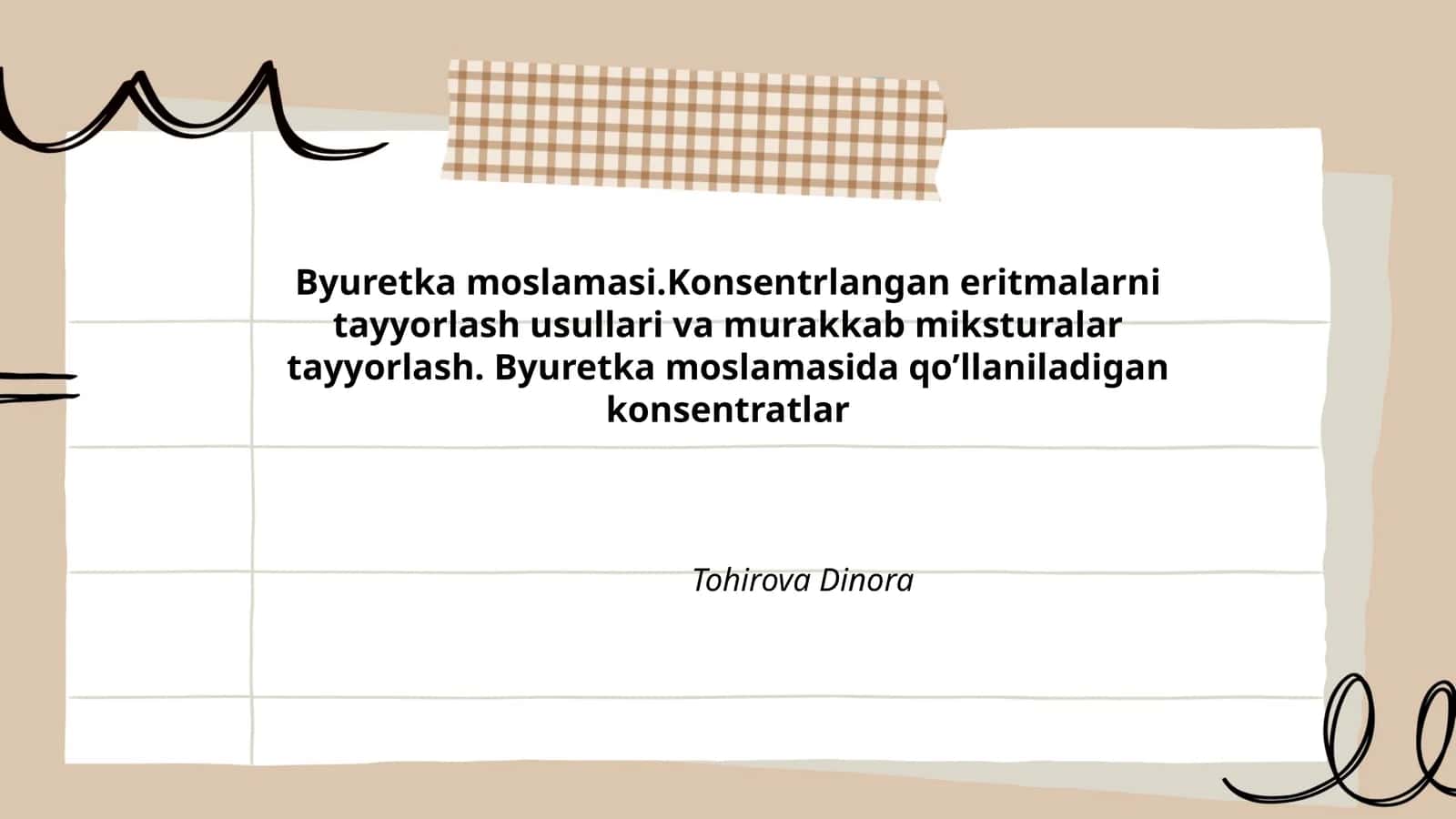 Byuretka moslamasi