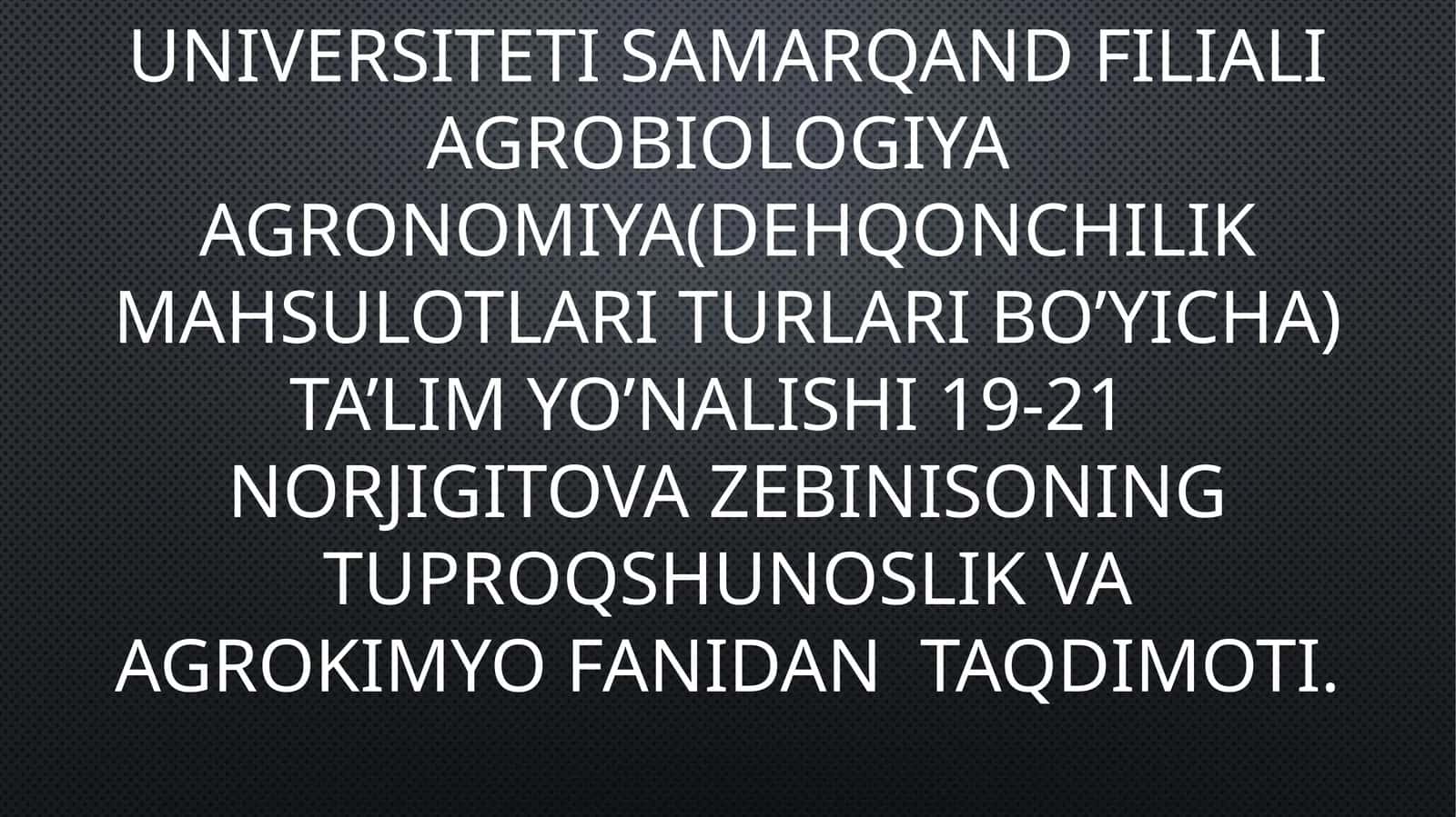 Kompleks o’g’itlar va ularning turlari