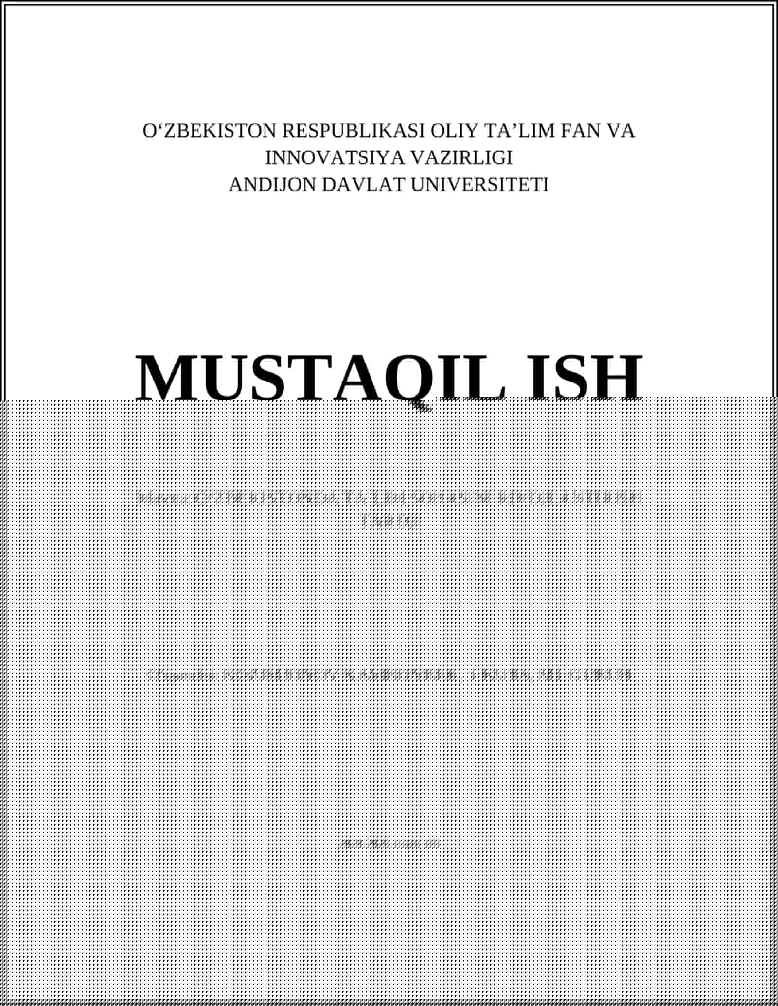 O'zbekistonda Ta'lim Tizimining Shakllanishi
