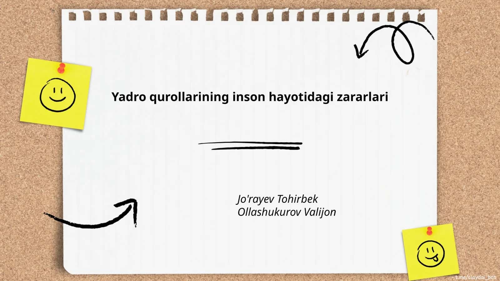 Yadro qurollarining inson hayotidagi zararlari