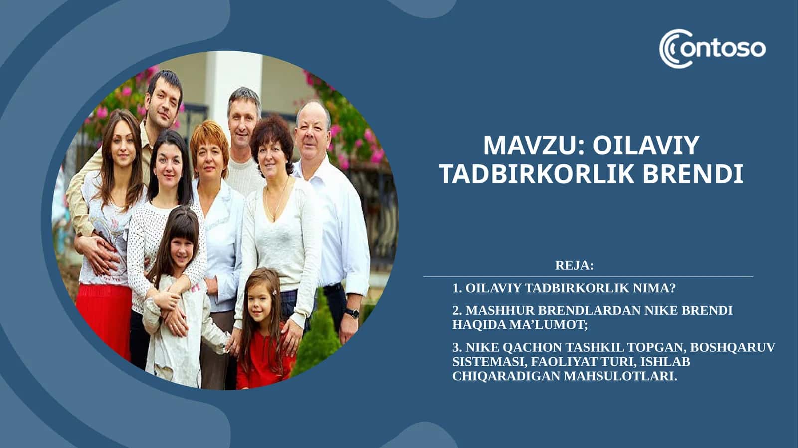 oilaviy tadbirkorlik brendi
