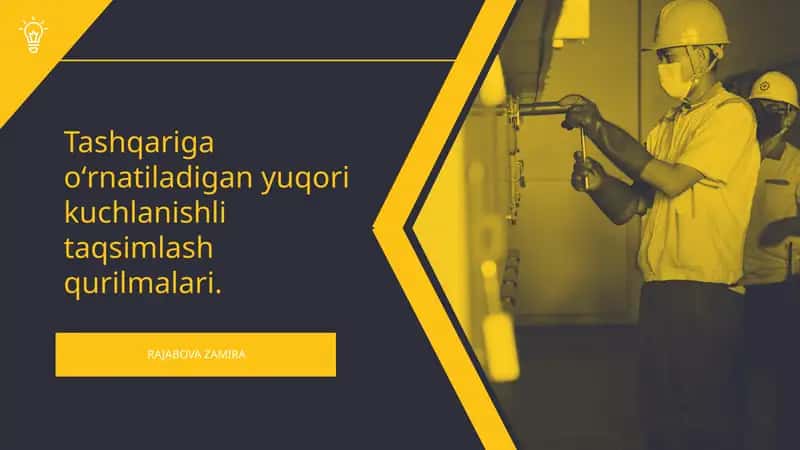 Tashqariga oʻrnatiladigan yuqori kuchlanishli taqsimlash qurilmalari