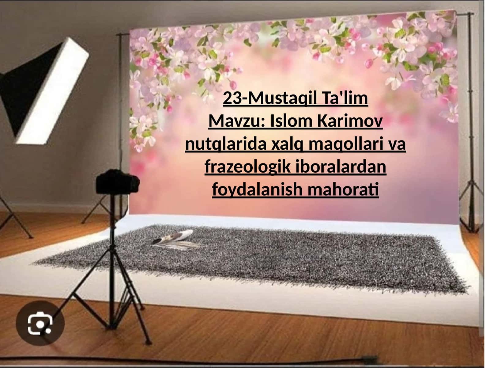 Islom Karimov nutqlarida xalq maqollari va frazeologik iboralardan foydalanish mahorati
