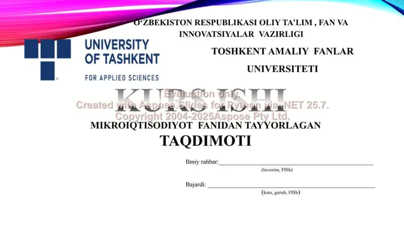 Iqtisodiyotning real sektori korxonalarning iqtisodiy samaradorligini oshirish