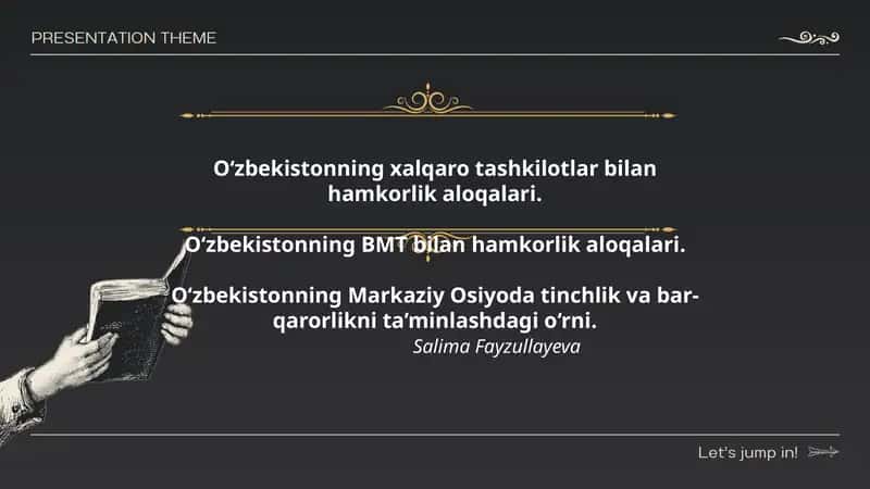 Xalqaro hamkorlik aloqalari