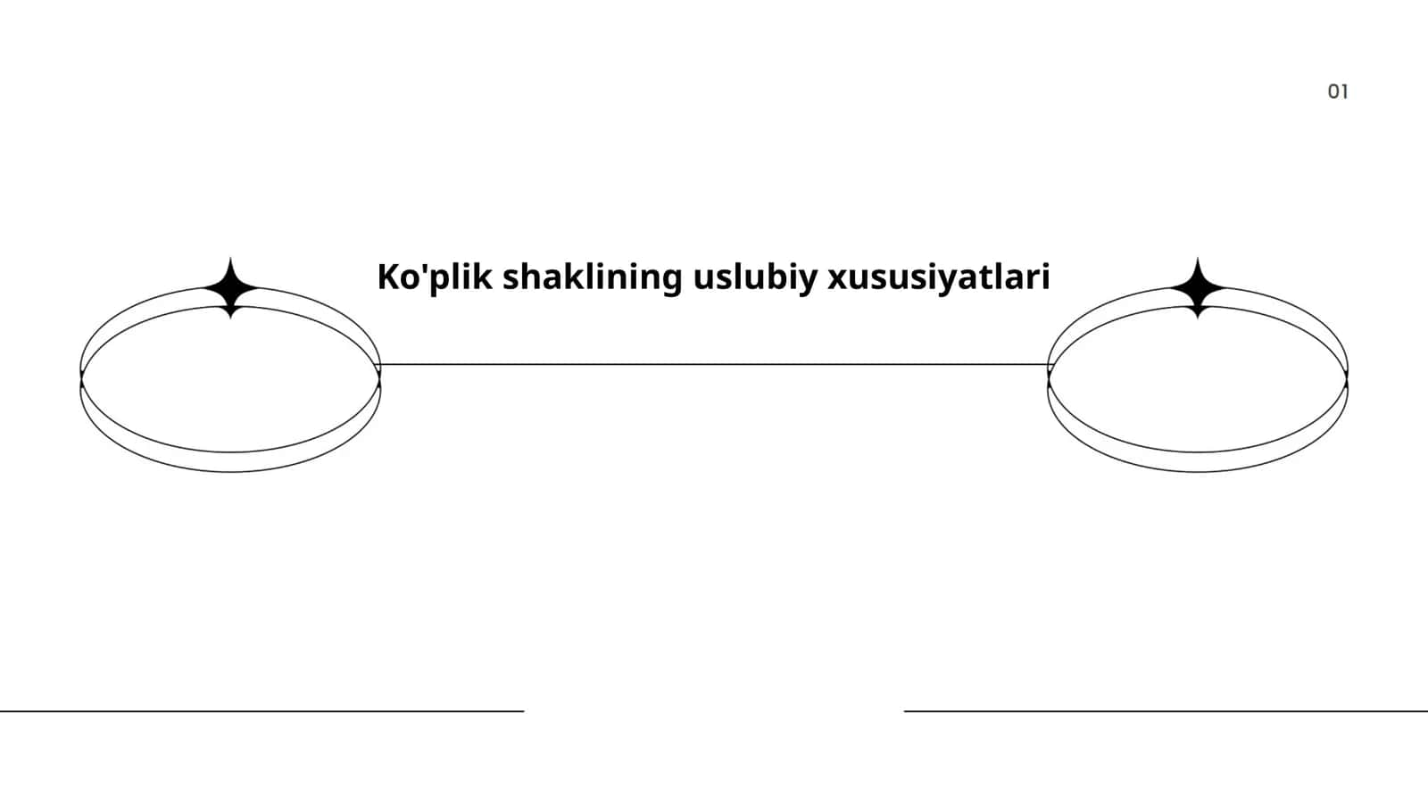 Ko'plik shaklining uslubiy xususiyatlari