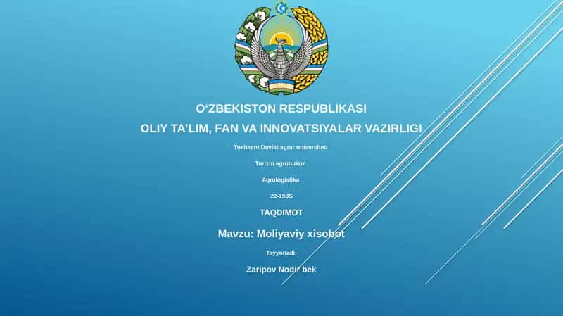 Moliyaviy xisobot