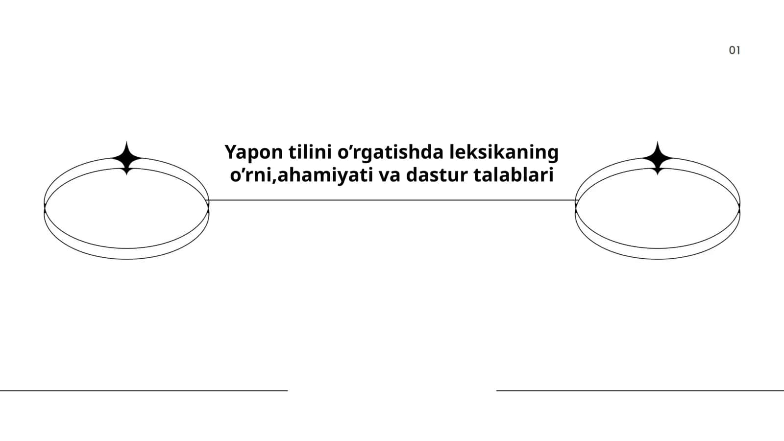 Yapon tilini o'rgatishda leksikaning o'rni, ahamiyati va dastur talablari