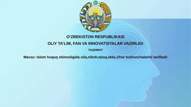 Islom huquqshunosligidagi asoslar