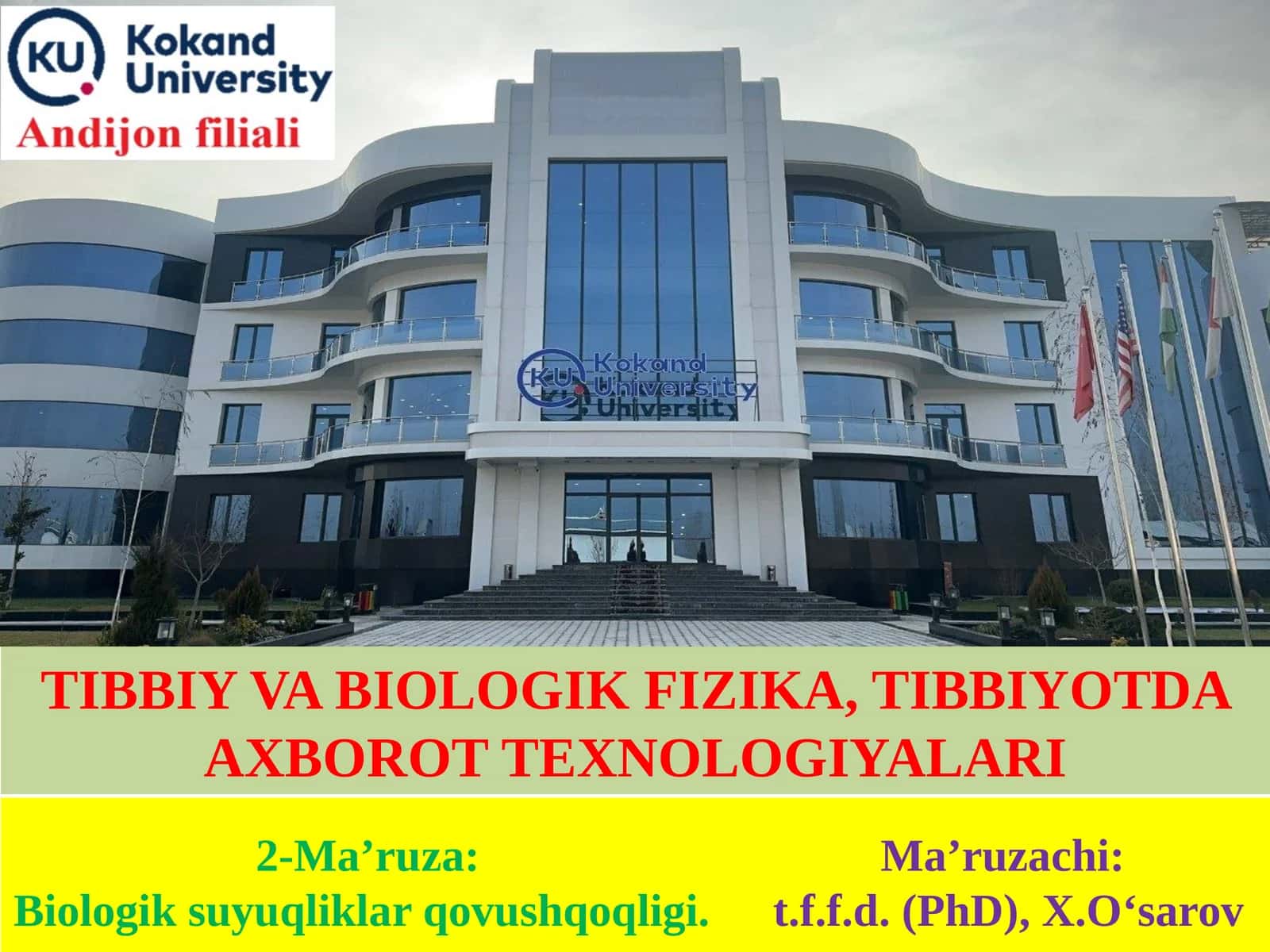 Biologiksuyuqliklar qovushqoqligi. Tibbiyvabiologikfizika,tibbiyotdaaxborottexnologiyalari