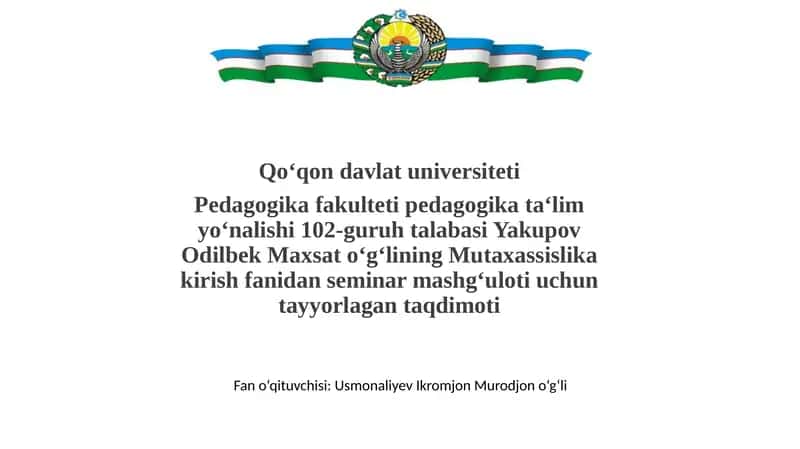 XXI asr jahon ta’lim tizimidagi global tendensiyalar