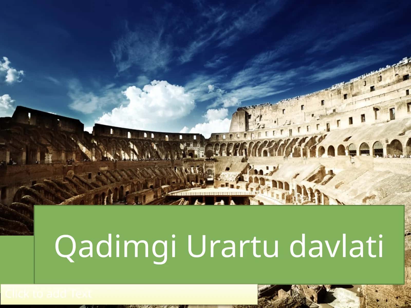 Qadimgi urartu podsholigi