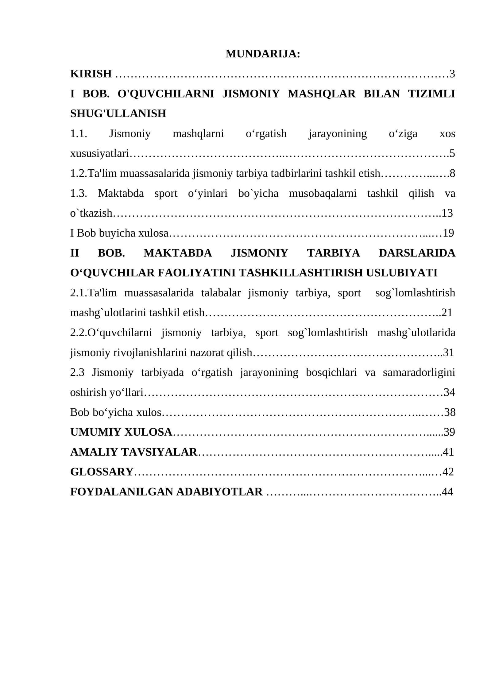 MAKTABDA JISMONIY TARBIYA DARSLARIDA O‘QUVCHILAR FAOLIYATINI TASHKILLASHTIRISH USLUBIYATI