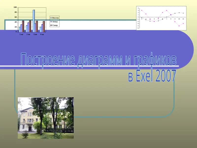 Построение диаграмми графиков вExel2007