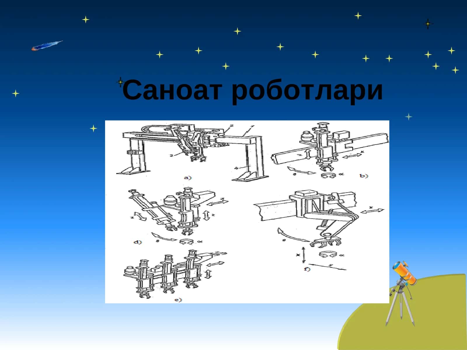 Саноат роботлари ва манипуляторлар