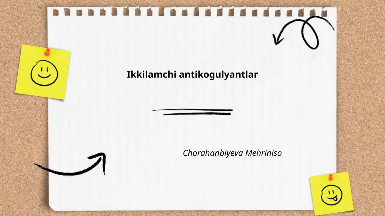 Ikkilamchi antikoagulyantlar
