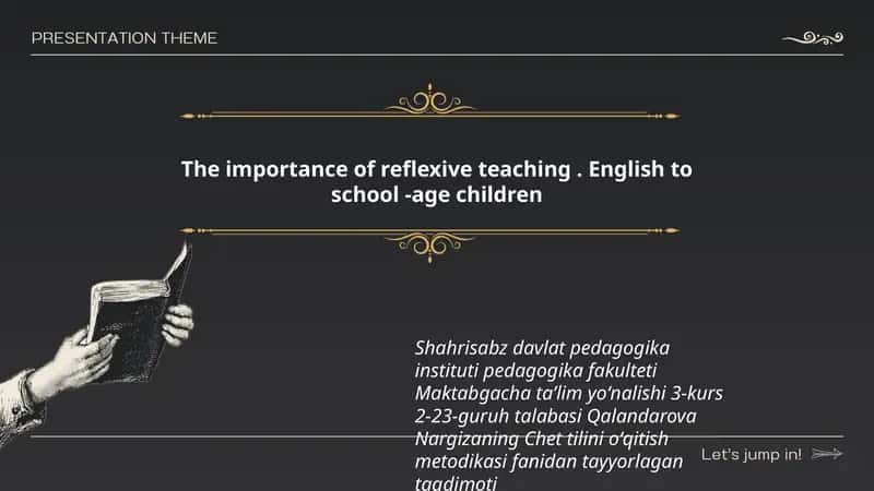 Chet tilini oʻqitish metodikasi