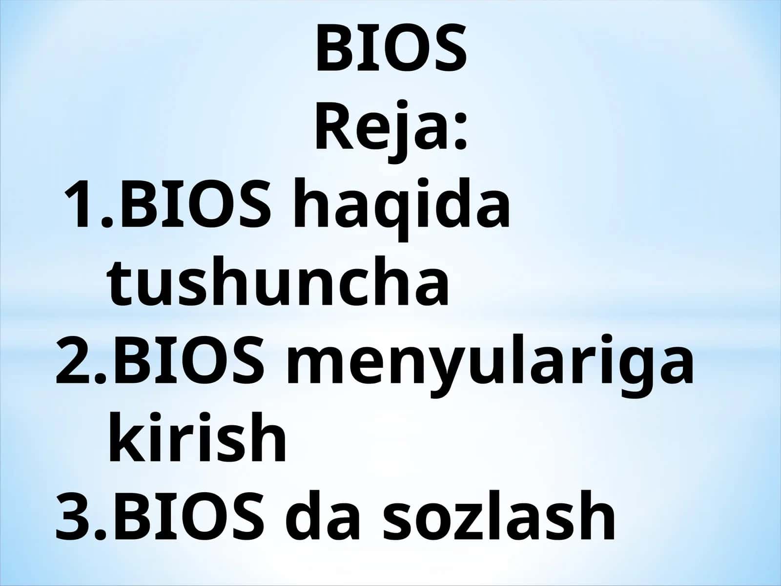 BIOS