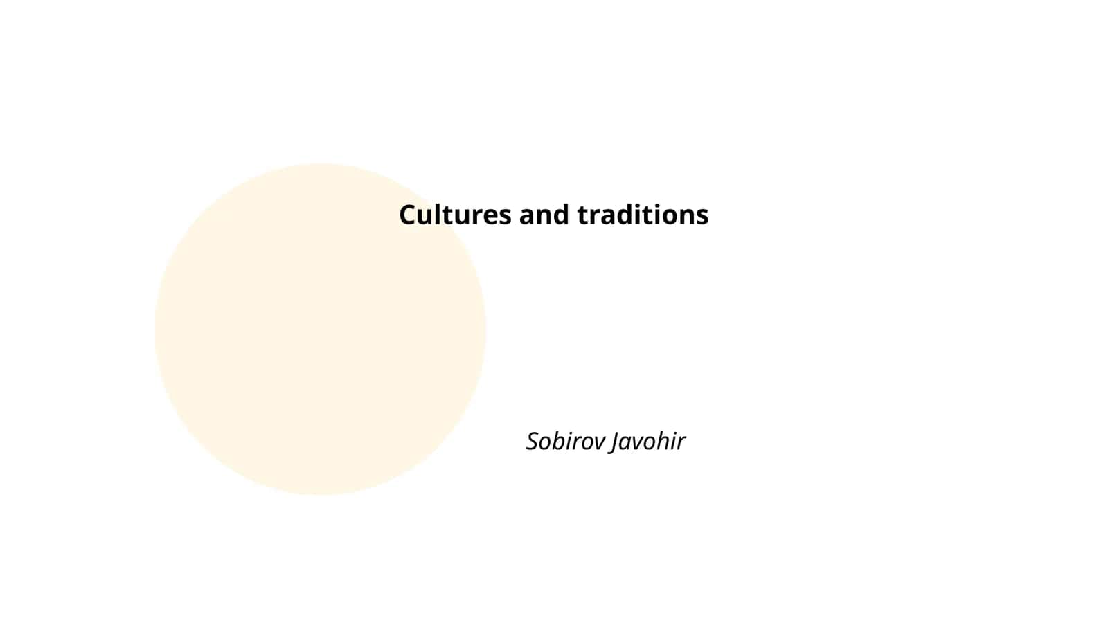 Wedding Traditions