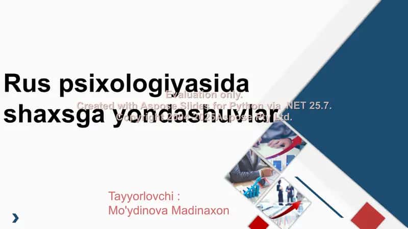 Rus psixologiyasida shaxsga yondashuvlar