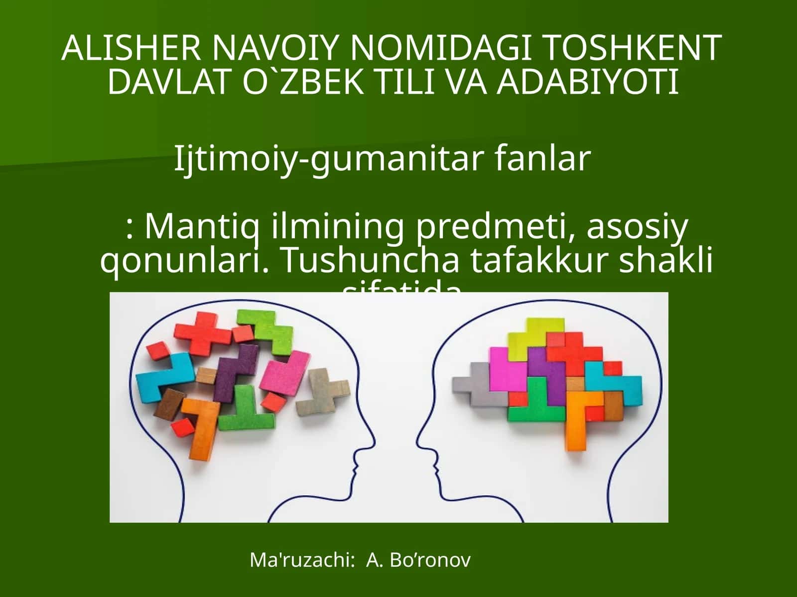 Ta`lim sohasida inovatsiyalar