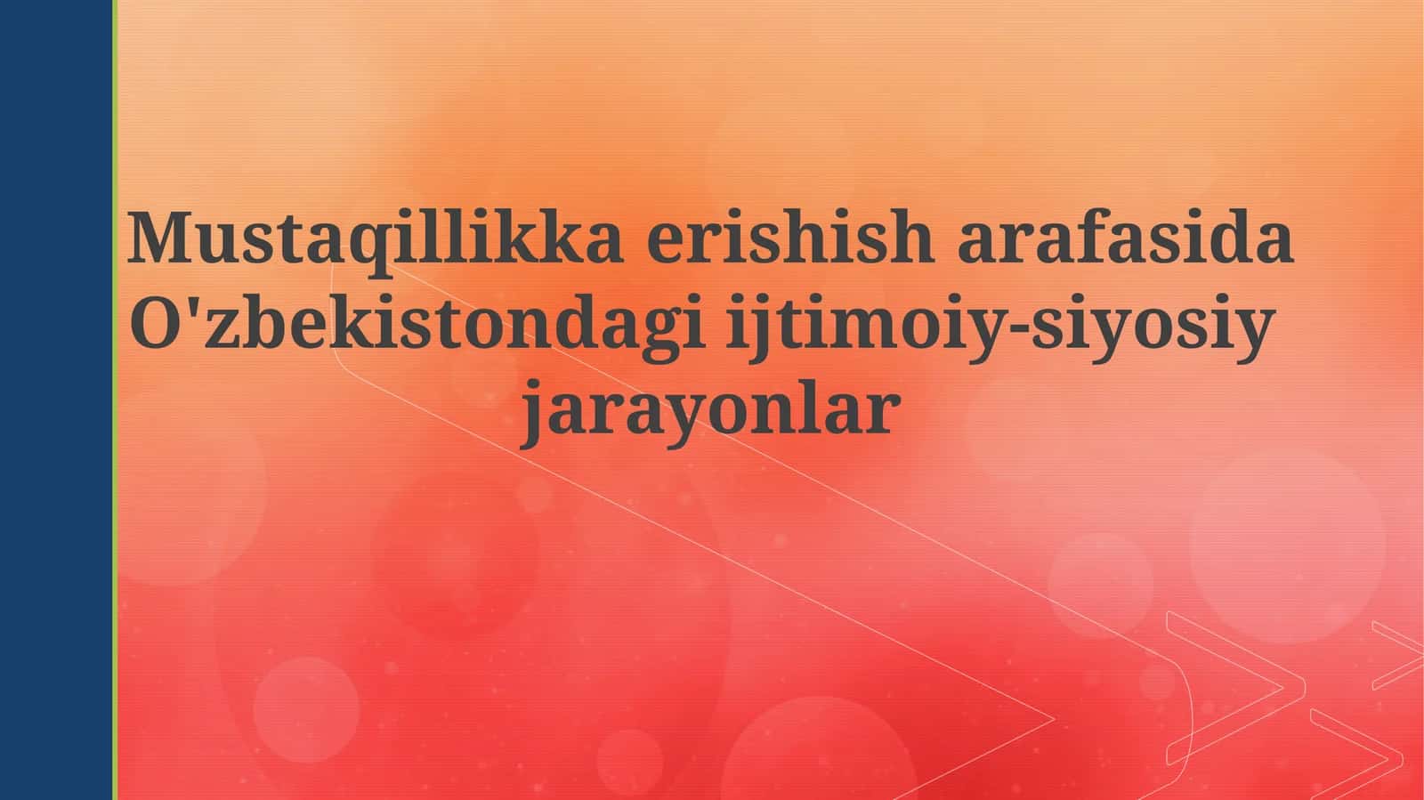 Xalq harakatlari va Namoyishlar