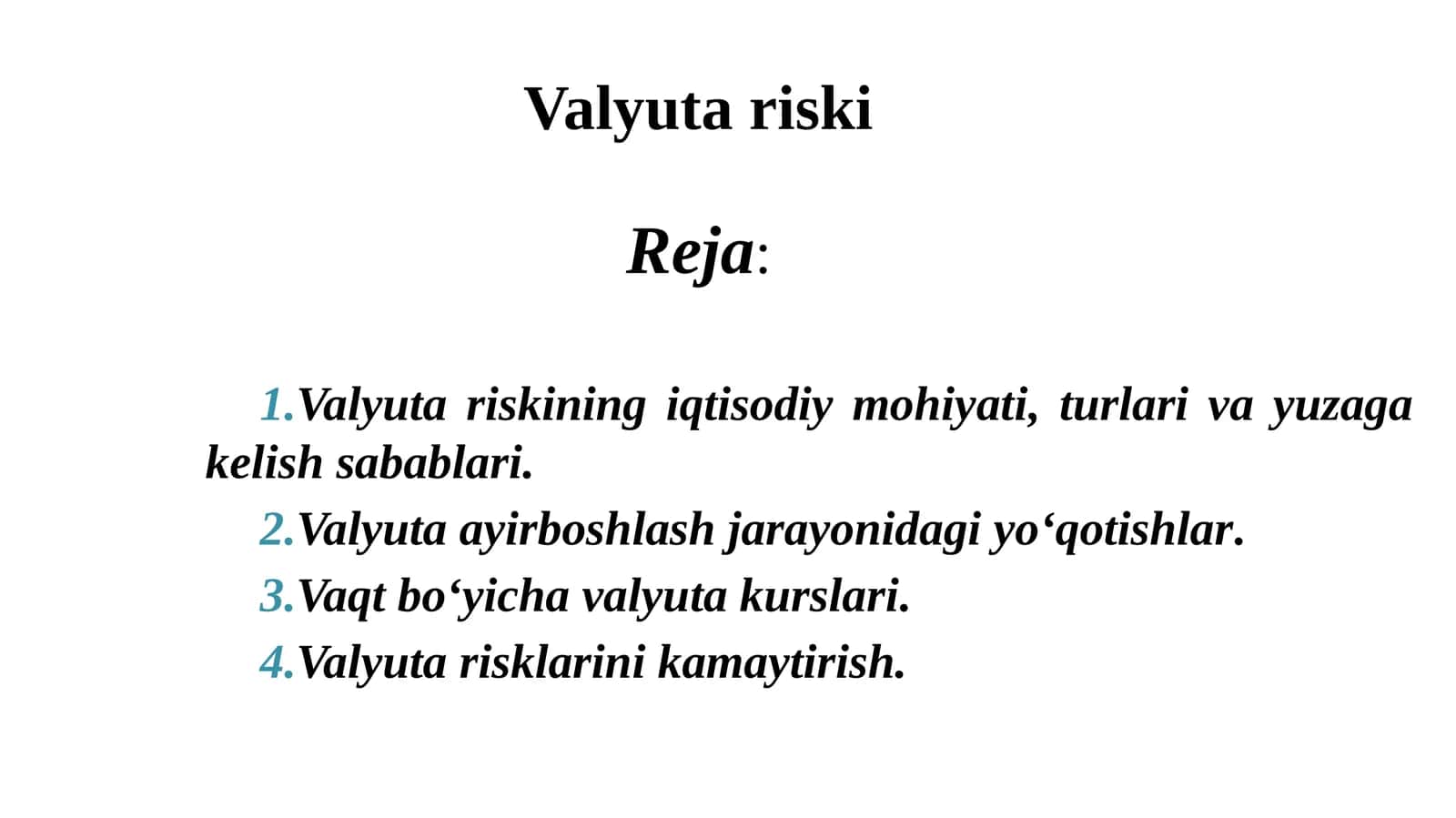 Valyuta riski