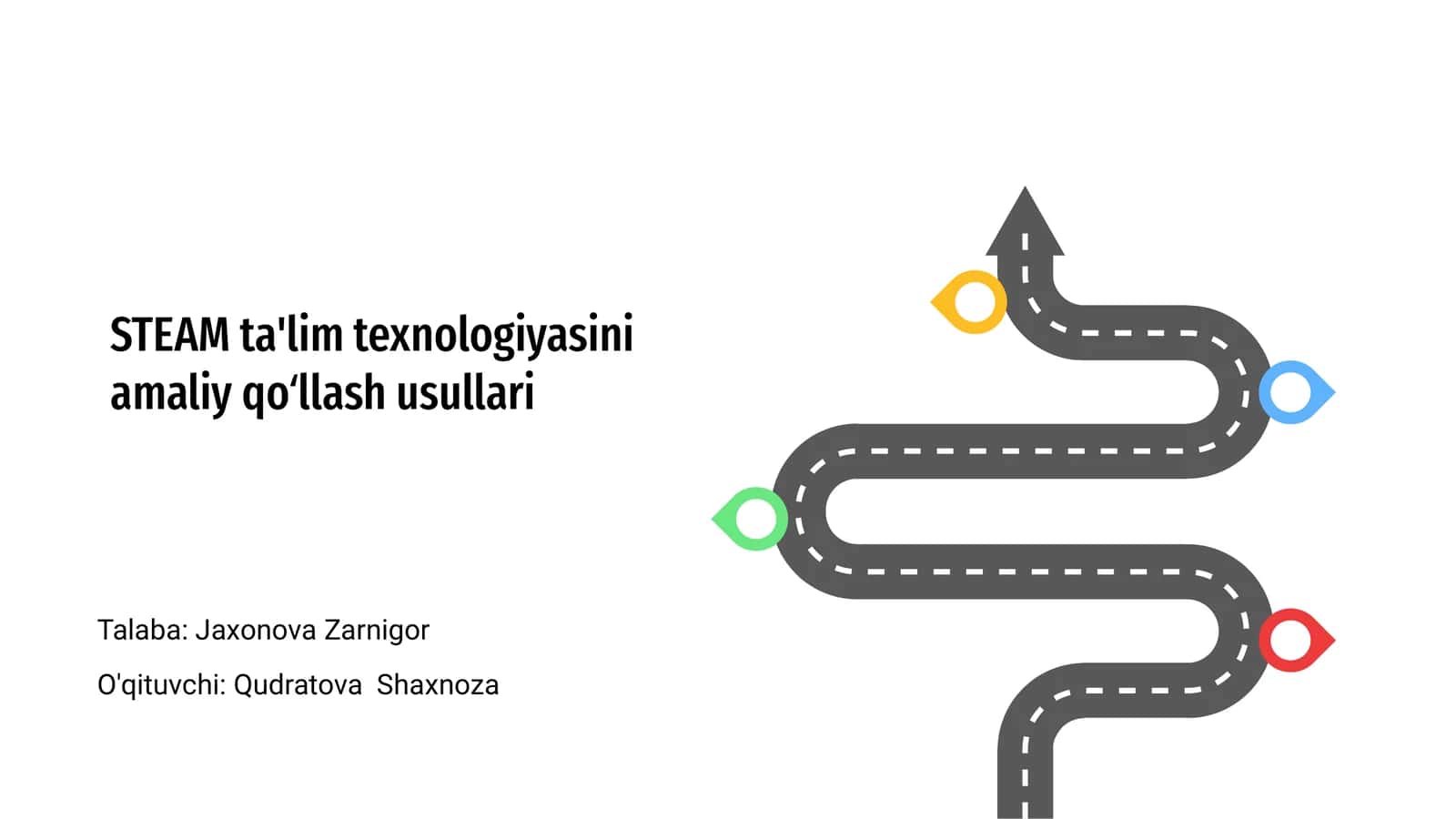 STEAM ta'lim texnologiyasini amaliy qoʻllash usullari