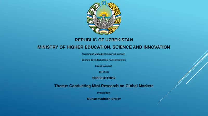 Conducting Mini-Research on Global Markets