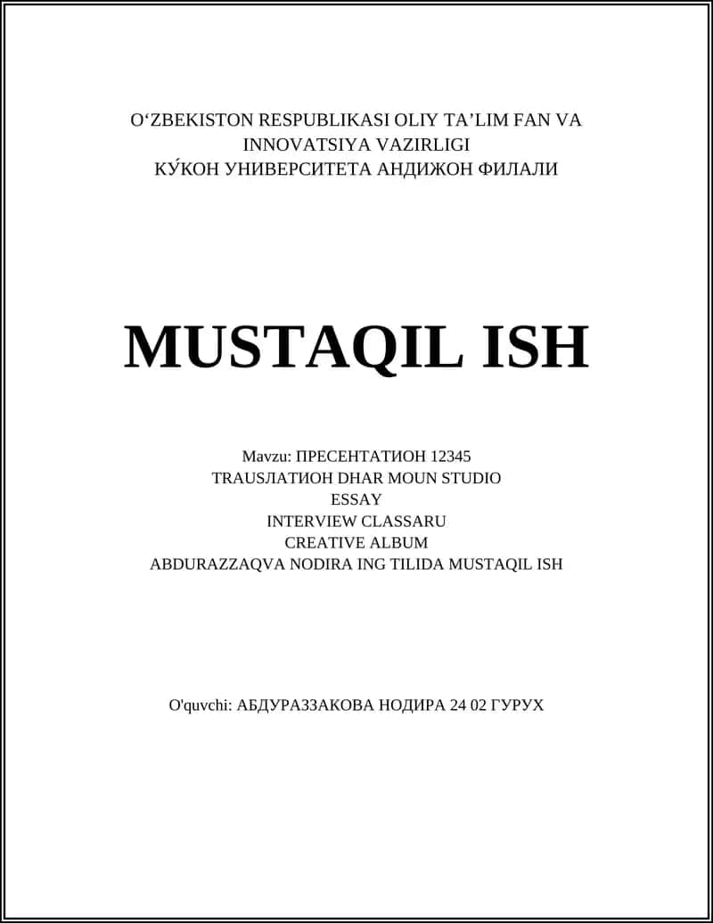 PREZENTATSIYA 12345