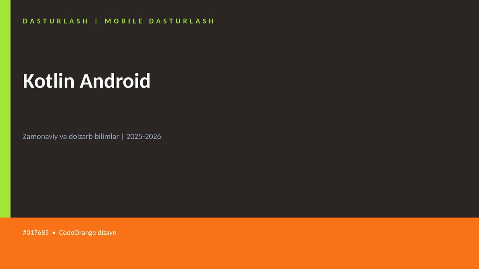 Kotlin Android