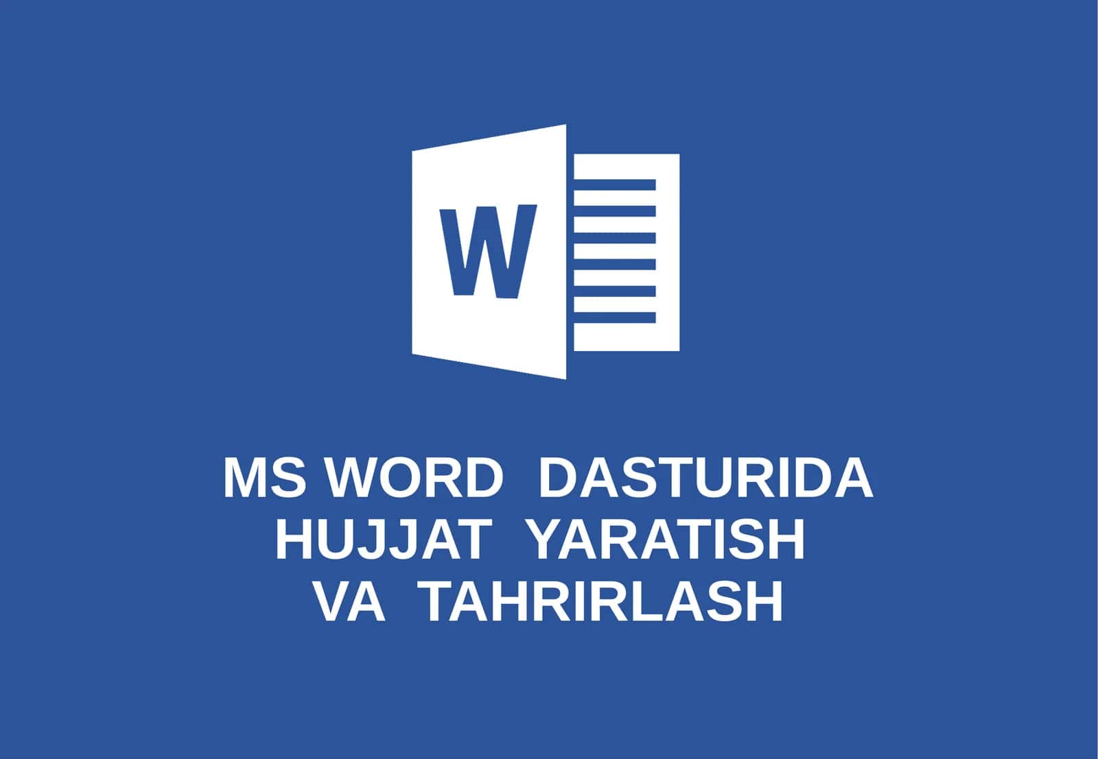 Ms Word dasturi