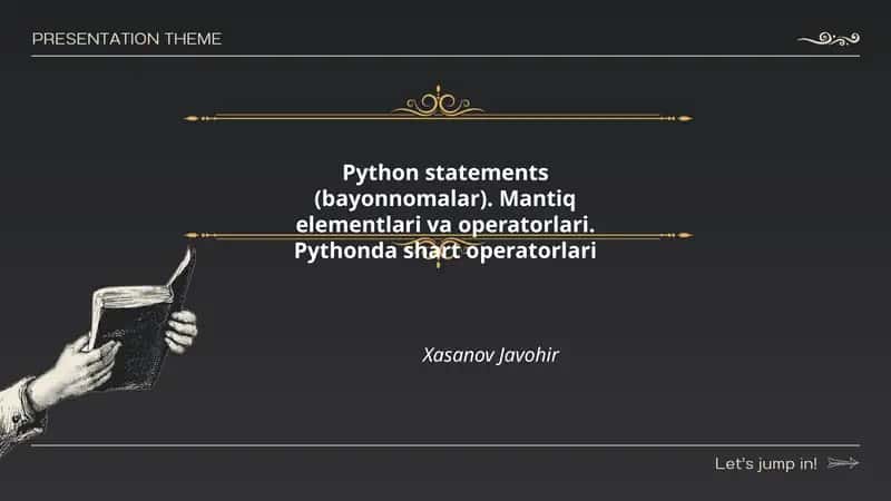Python bayonotlari