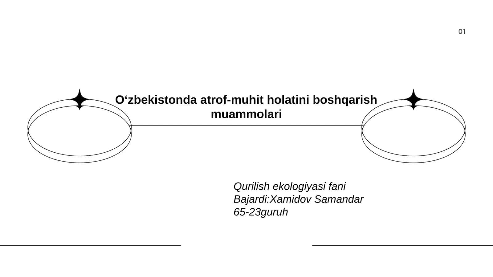 Oʻzbekistonda atrof-muhit holatini boshqarish muammolari