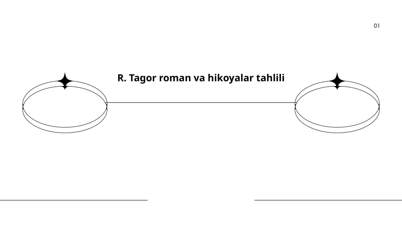 Tagor roman va hikoyalar tahlili
