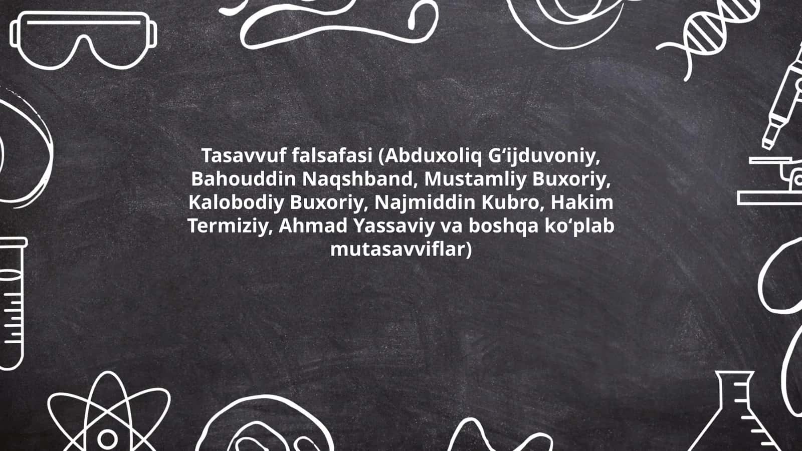Tasavvuf falsafasi