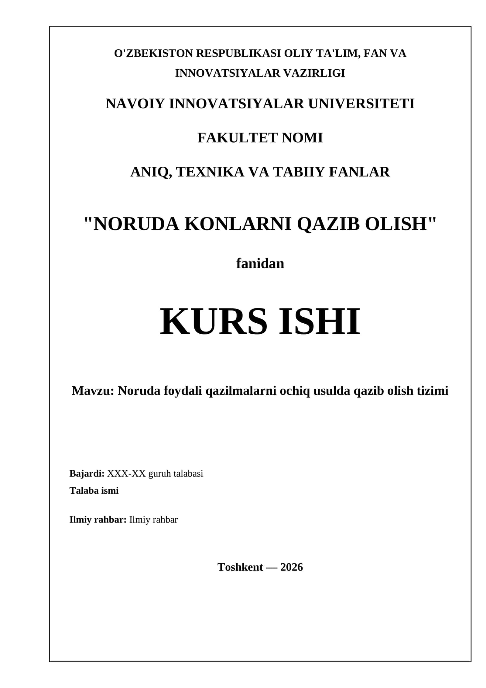 Noruda Konserta qazib oluvchi usullari