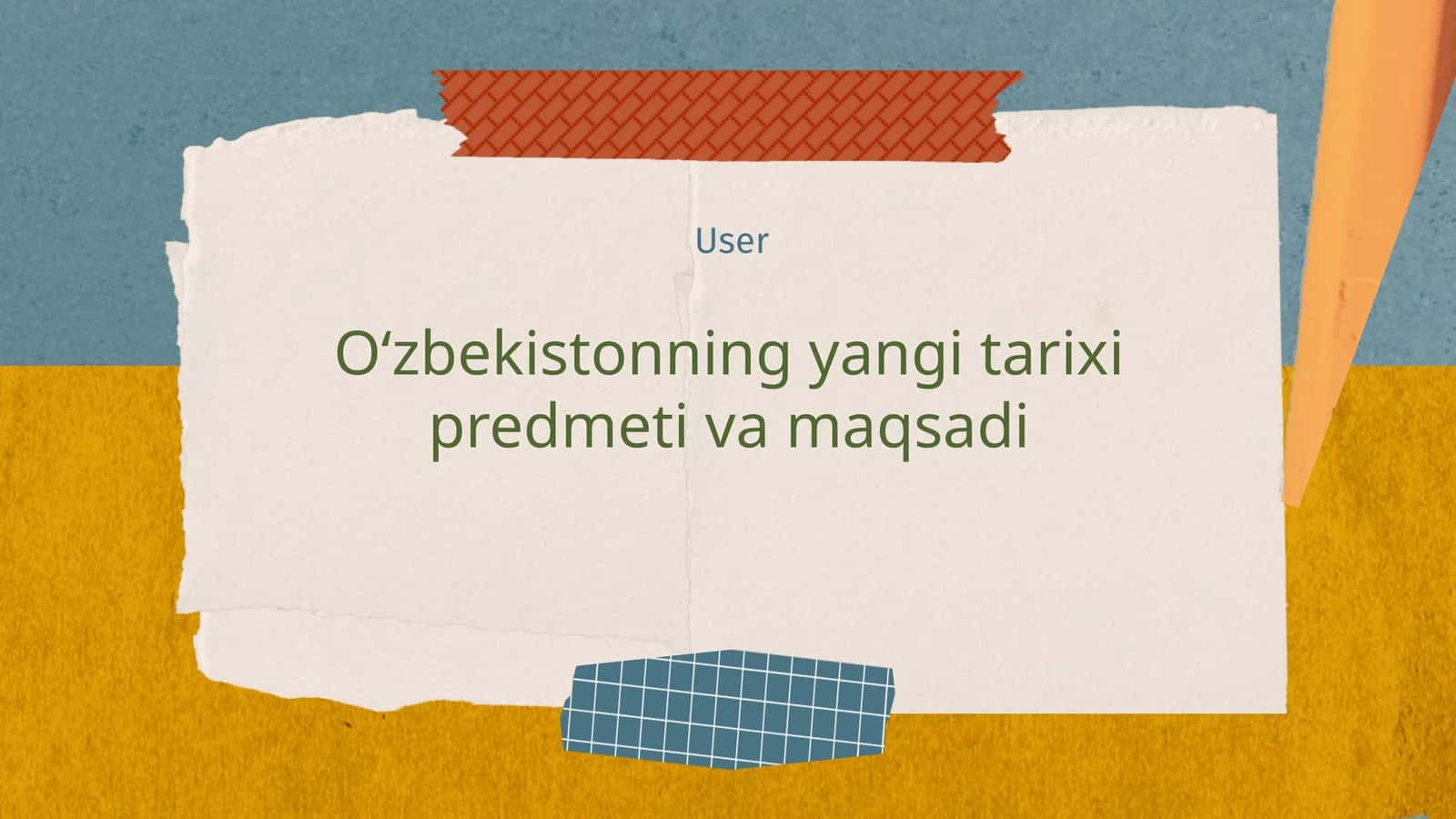 Yangi tarixning mahiyati