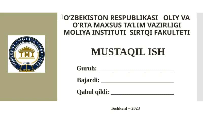 TBCbanklarining passivlari tarkibi va tahlili