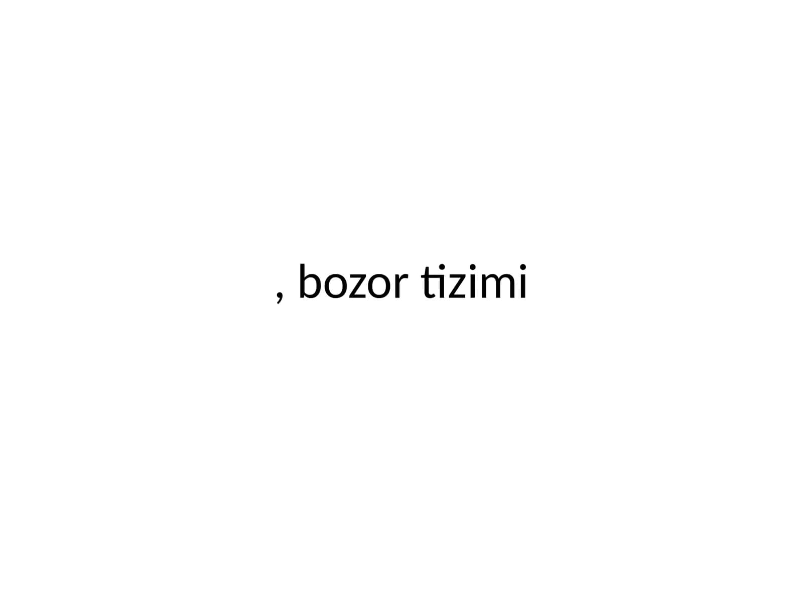 tadbirkorlik faoliyati