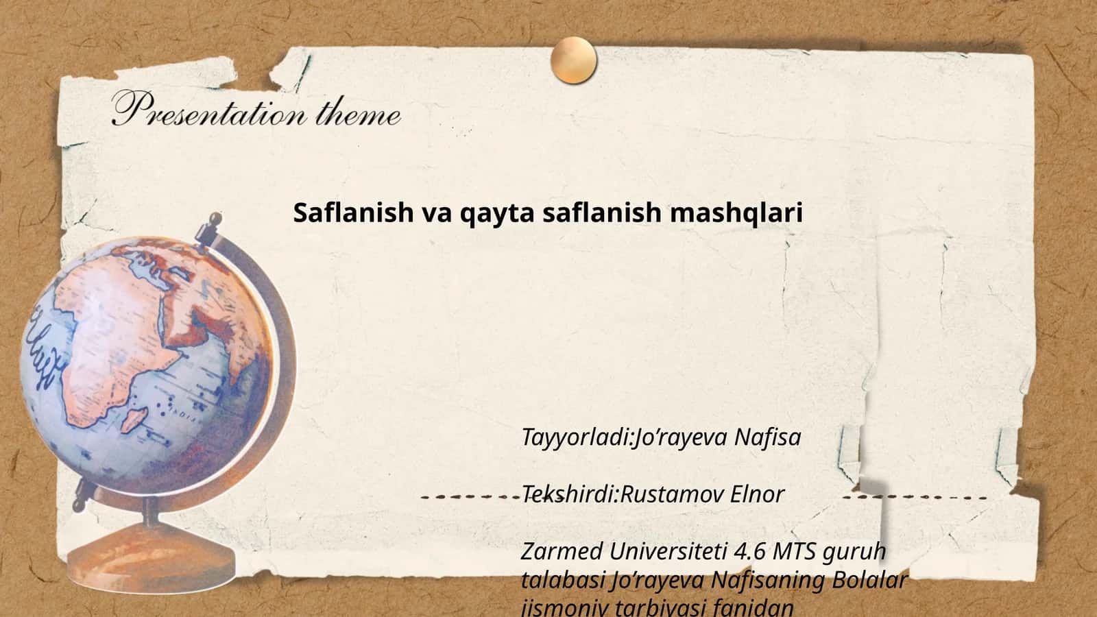 Saflanish va qayta saflanish mashqlari