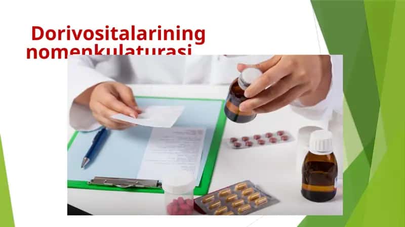 Dori vositalarining nomenkulaturasi