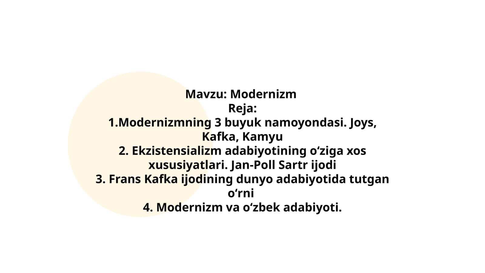 Modernizm