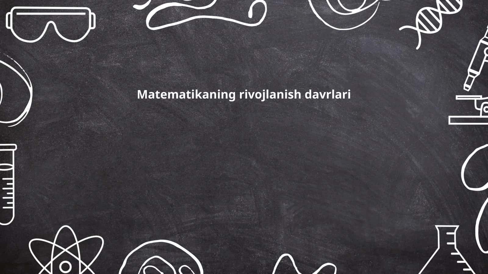 Antik matematikalar