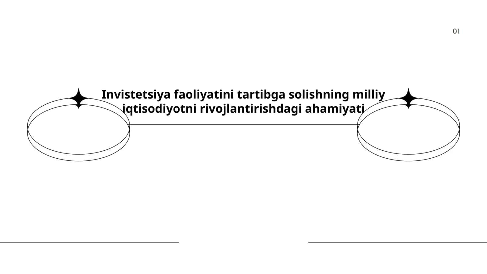 Invistetsiya faoliyatini tartibga solishning milliy iqtisodiyotni rivojlantirishdagi ahamiyati