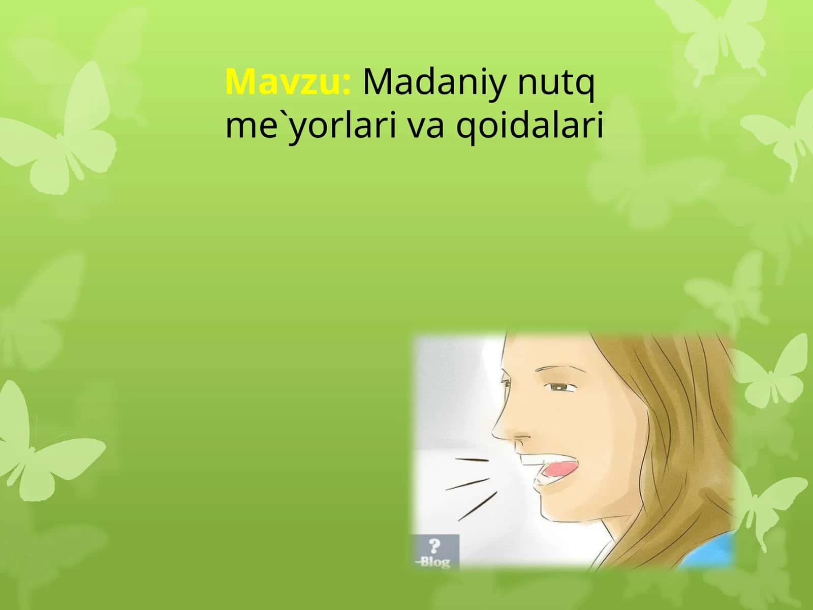 Nutq madaniyati va adabiyoti