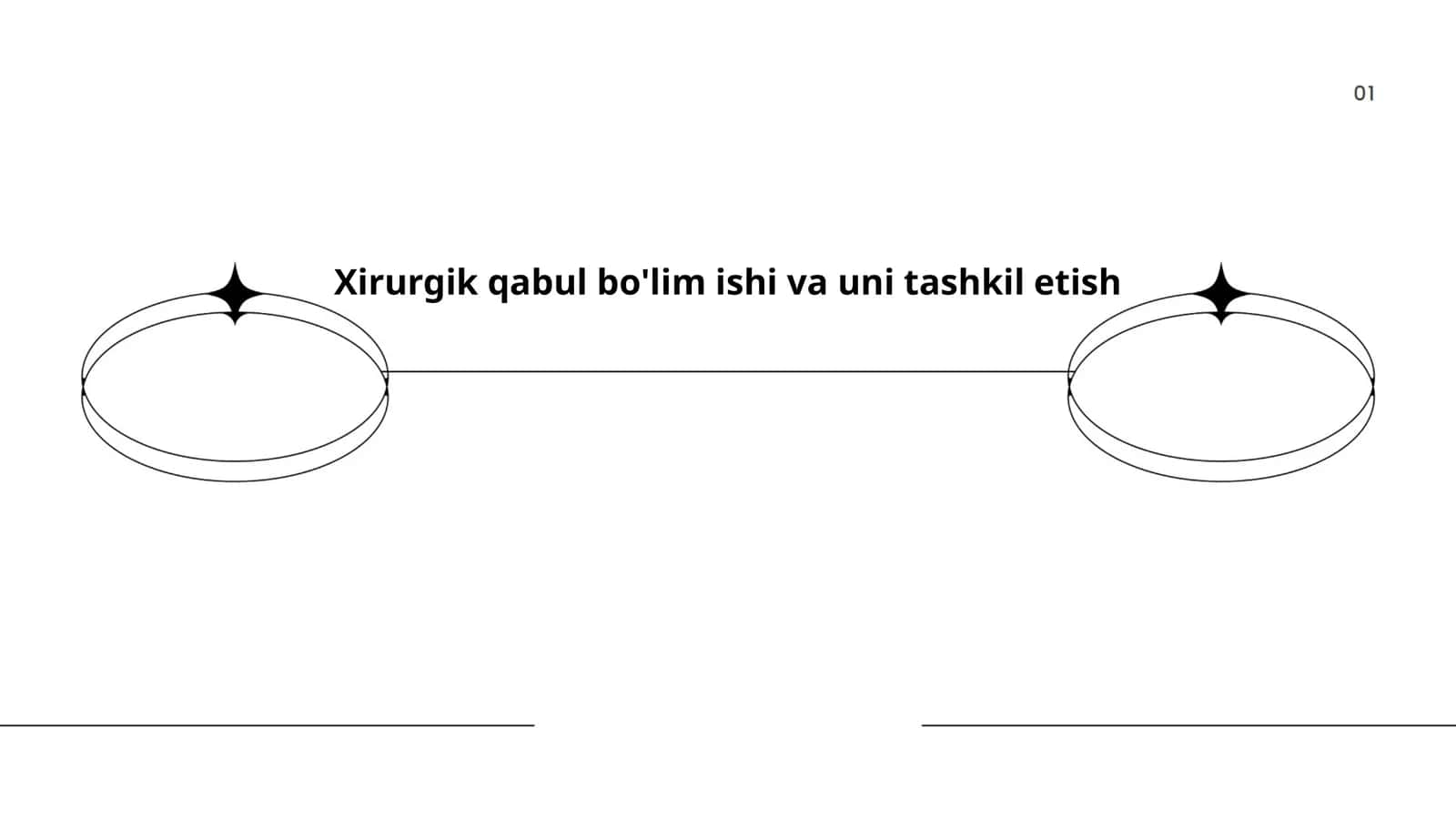 Xirurgik qabul bo'lim ishi va uni tashkil etish
