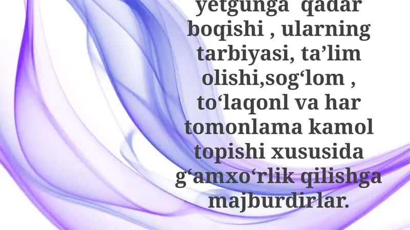 Yaxlit Bola Tarbiyasi Yondashuvlari