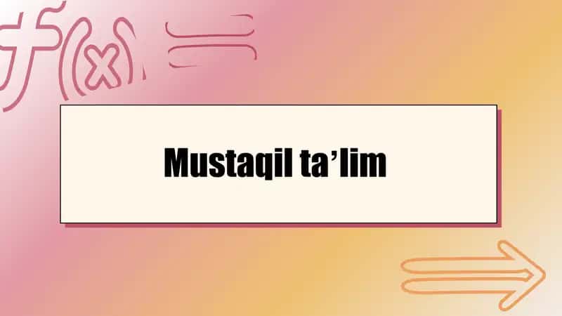 Boshlang`ich sinflarda matematika fanidan DTSning maqsadi va vazifalari